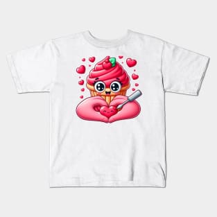 Valentine's Cartoon Delights T-Shirt Kids T-Shirt